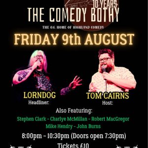 live comedy entertainment inverness