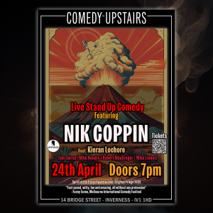 Comedy Upstairs - Nik Coppin - 24th April