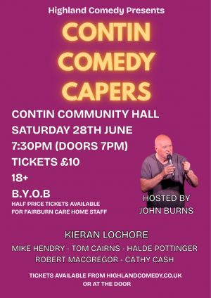 Contin Comedy Capers - 28 June