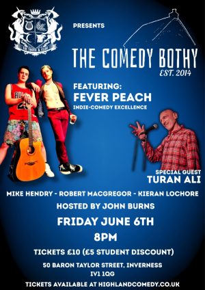 Comedy Bothy - June 6 - Fever Peach