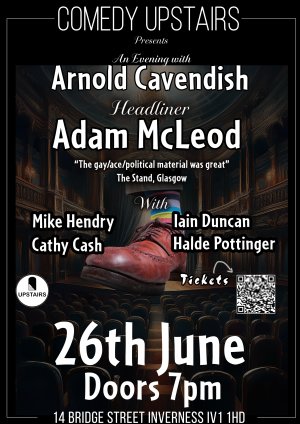 Comedy Upstairs - Adam McLeod - 26 June