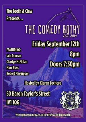 The Comedy Bothy - Friday 13th September
