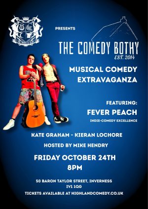 Fever Peach - 24 October - The Comedy Bothy